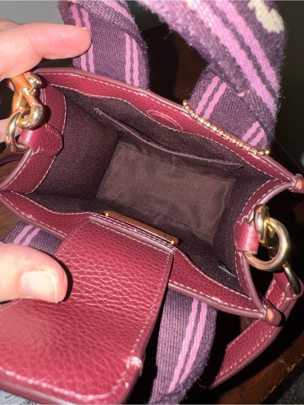Coach Mini Smith Tote - Picture 4 of 5